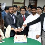 Respected Secretary ETP Board Farid Iqbal has displayed bond of oneness by cutting Christmas Cake and Christian community has reciprocated love.