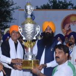 Indian Sikh pilgrims, in collaboration with the Evacuee Trust Property Board and the Federal Ministry of Religious Affairs and Interfaith Harmony, Government of Pakistan, began harvesting wheat crops in Guru Nanak Dev Maharaj's field at Gurdwara Darbar Sahib, Kartarpur, under the Project Management Unit Kartarpur.