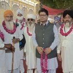 Sikh Pilgrims Arrive at Gurdwara Dera Sahib, Lahore for Vaisakhi Celebrations